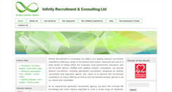 Desktop Screenshot of infinity-recruitment.com